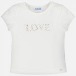 Dievčenské tričko s nápisom Love Mayoral | Welcomebaby.sk