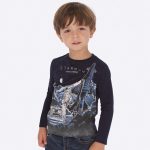 Chlapčenské tričko s potlačou Vesmír a nápisom Starman Mayoral | Welcomebaby.sk