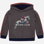 Chlapčenská mikina Riding Club s kapucňou Mayoral viacfarebna | Welcomebaby.sk