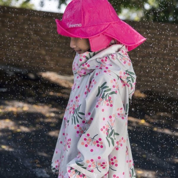 Dievčenský klobúčik do dažďa Reima Rainy ružový | Welcomebaby.sk