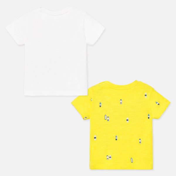 Chlapčenské tričká 2set Mayoral yellow | Welcomebaby.sk