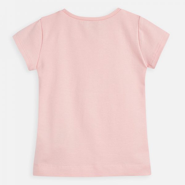 Dievčenské tričko s mašľou Mayoral peach | Welcomebaby.sk