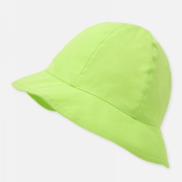 Dievčenský bavlnený klobúčik s mašľou Mayoral zelený | Welcomebaby.sk