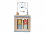 Kocka s aktivitami Little Dutch modrá