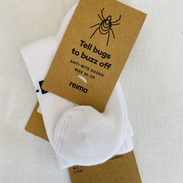 Ponožky Insect Anti-Bite Mosquito Reima biele | Welcomebaby.sk