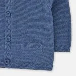 Chlapčenský klasický sveter na gombíky Mayoral modrý
