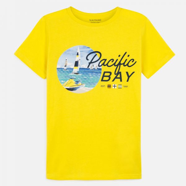 Chlapčenské tričko s krátkym rukávom Pacific Bay žlté | Welcomebaby.sk