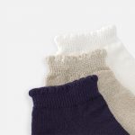 Dievčenské krátke ponožky 3set Mayoral biele