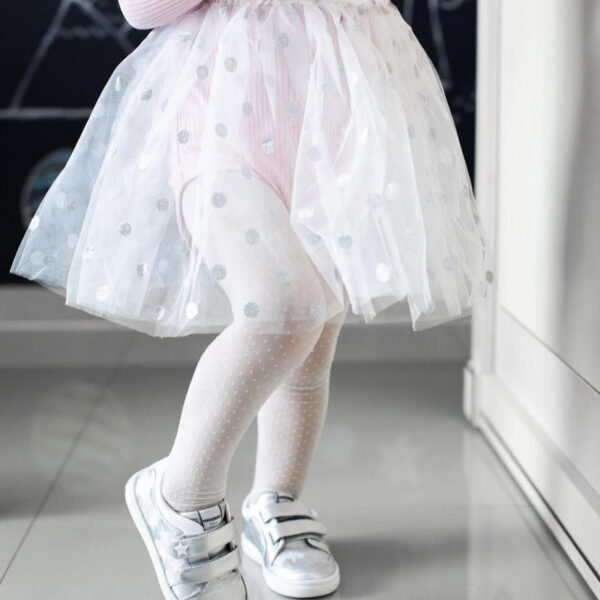 Tylové šaty na rukávoch s volánmi Mayoral ružové | Welcomebaby.sk