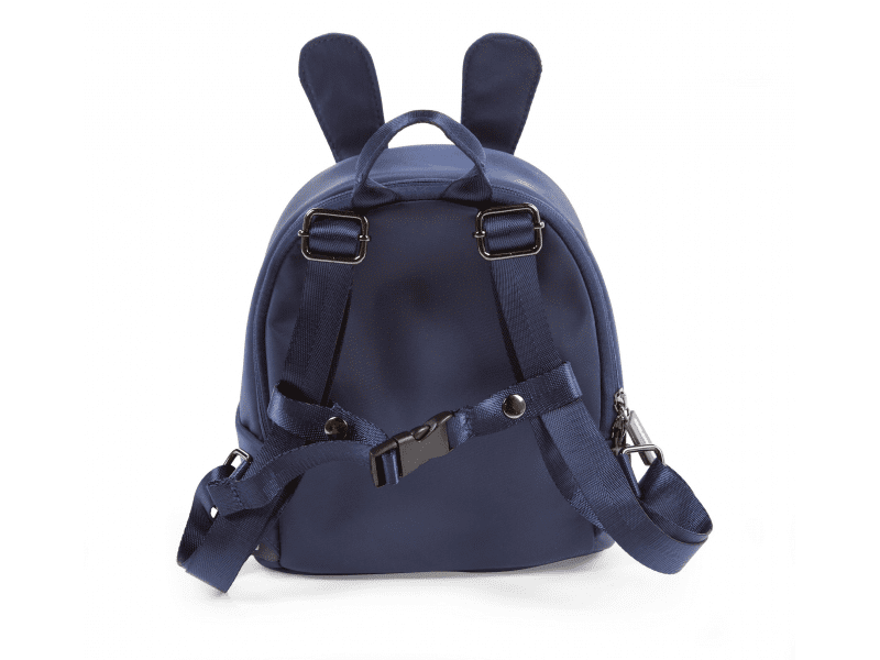 Detský ruksak s uškami My first bag Childhome tmavomodrý