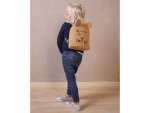 Detský ruksak s uškami My first bag Childhome teddy hnedý