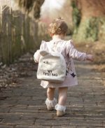 Detský ruksak s uškami Childhome teddy biely