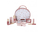 Kozmetická detská taška s malovátkami Little Dutch kvetinový vzor | Welcomebaby.sk