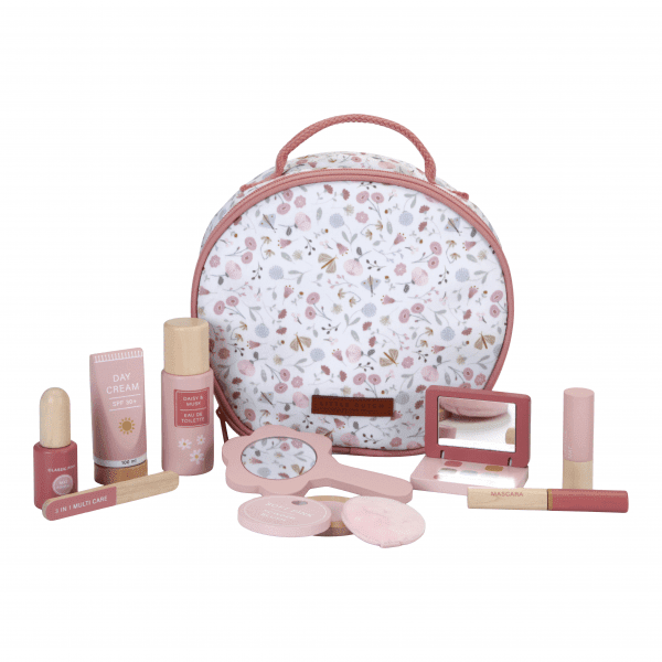 Kozmetická detská taška s malovátkami Little Dutch kvetinový vzor | Welcomebaby.sk