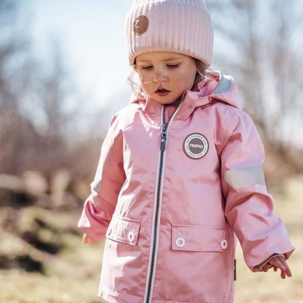 Zimná čiapka Reima Hattara ružová pale pink | Welcomebaby.sk