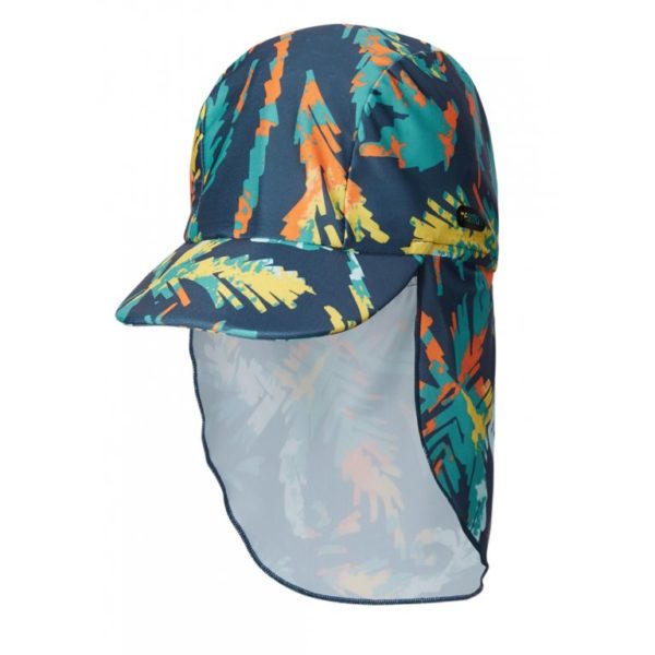 Chlapčenský klobúčik proti slnku s UV ochranou Reima Kilpikonna tmavomodrý vzorovaný | Welcomebaby.sk