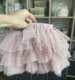 MANUFAKTURA FALBANEK Tutu sukňa dusty pink ružová bloomers | Welcomebaby.sk