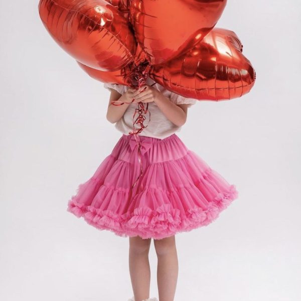 Objemná tutu sukňa dolly skirt Manufaktura Falbanek bubble gum ružová | Welcomebaby.sk