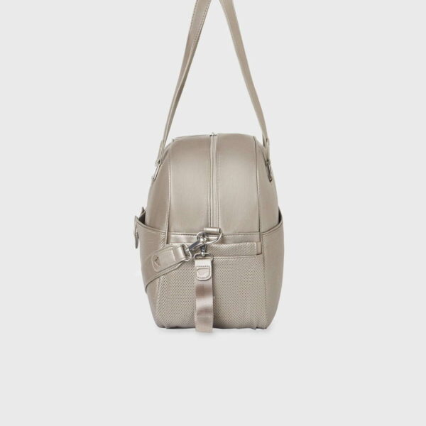 Veľká metalická prebaľovacia taška na kočík changing bag Mayoral 19042 bronze sivá | Welcomebaby.sk