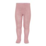 CÓNDOR Rebrované pančuchy 526 pale pink ružové Basic Rib Tights 2016 | Welcomebaby.sk