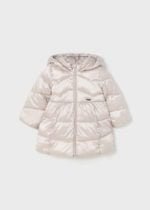 MAYORAL Dievčenská zimná bunda baby ECOFRIENDS quilted long alpaca coat baby | Welcomebaby.sk
