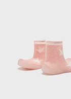 MAYORAL Dievčenské ponožky s protišmykovou podrážkou 9516 ružové | Welcomebaby.sk