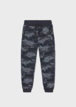 MAYORAL Chlapčenské army tepláky Camouflage patterned joggers boy carbon sivé | Welcomebaby.sk