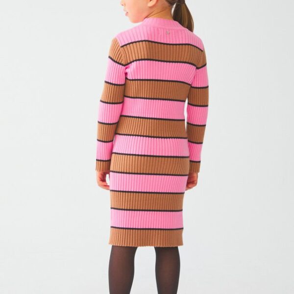 ABEL & LULA Rebrované pruhované pletené šaty Rib knit dress 5525 | Welcomebaby.sk