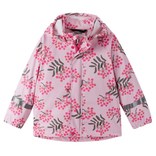 REIMA Tenká bunda do dažďa ružová Kid's Rain Jacket VESI pale rose 5100025A | Welcomebaby.sk