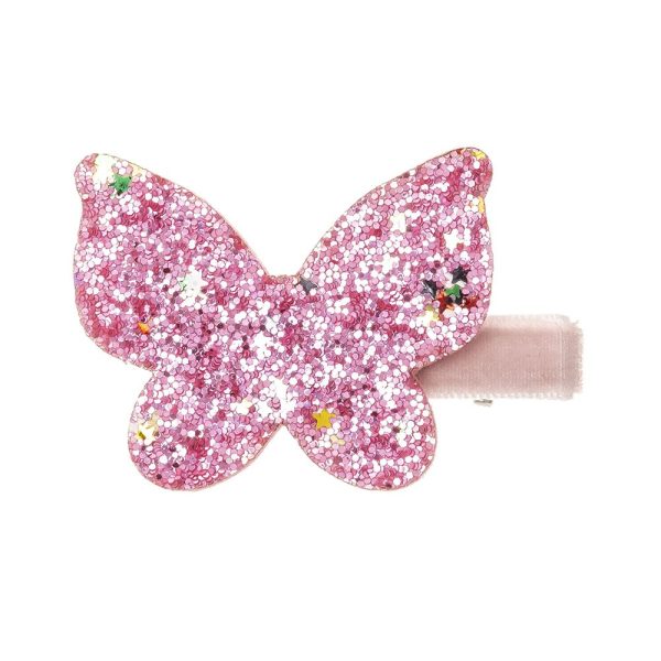 SIENA Sponka ružová s flitrami motýľ Glitter Star Butterfly Hair Clip Fuchsia 204106492 | Welcomebaby.sk