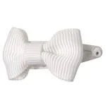 SIENA Baby sponka s mašličkou biela white Little basic hairbow hairclip 207106362 | Welcomebaby.sk