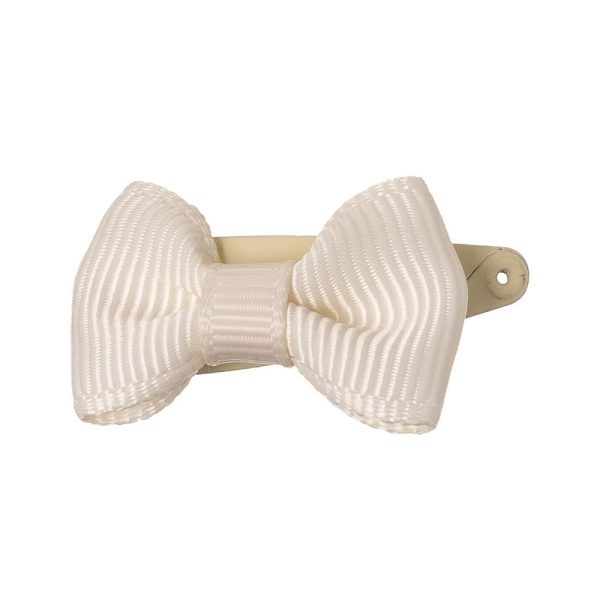 SIENA Baby sponka s mašličkou krémová antique white Little basic hairbow hairclip 207106362 | Welcomebaby.sk