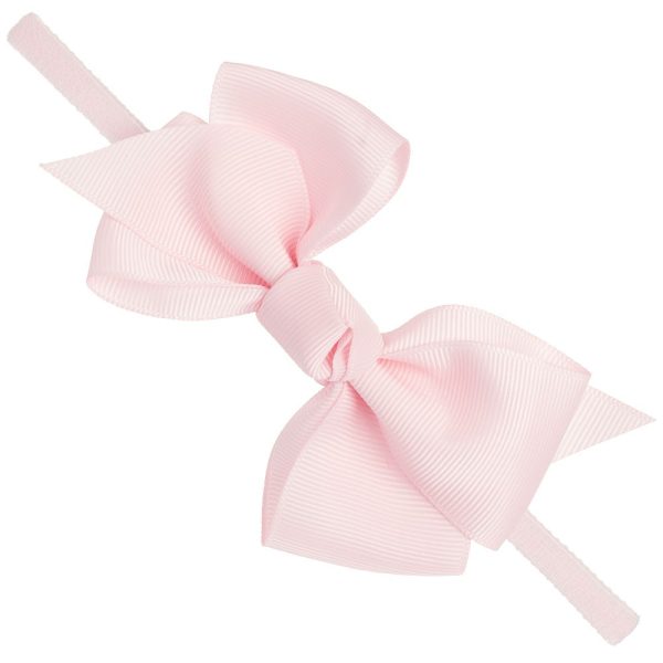 SIENA Baby čelenka ružová s veľkou mašľou Baby Headband With Extra Large Hair Bow Light Pink 211107260 | Welcomebaby.sk