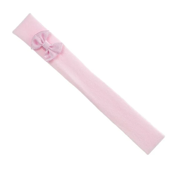 SIENA Čelenka baby ružová s mini mašličkou Baby Headband With Faya Little Hair Bow pink 426107429 | Welcomebaby.sk