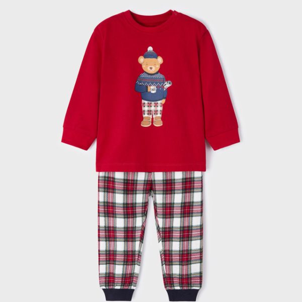 MAYORAL Pyžamo červené Sleepsuit red 2715 | Welcomebaby.sk