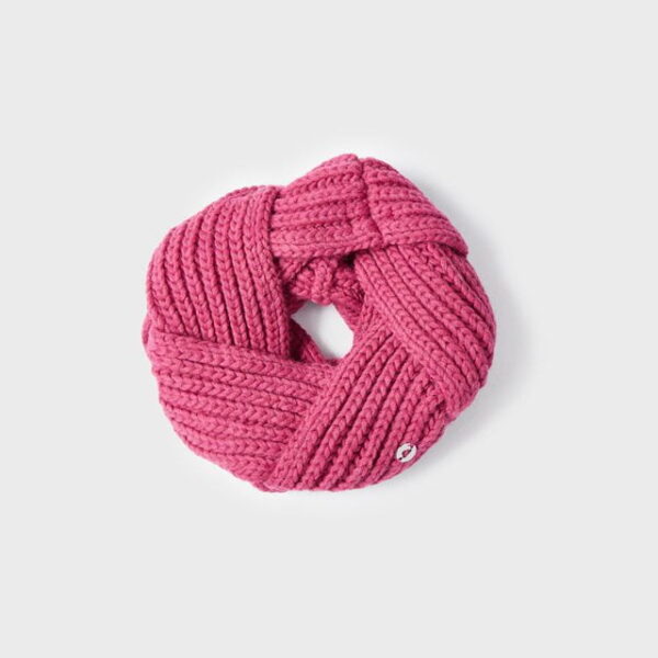 MAYORAL Nákrčník pletený malinový Braided scarf 10337 | Welcomebaby.sk