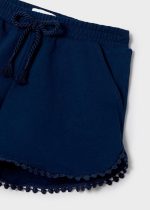 MAYORAL Kraťasy modré Cotton shorts 607 navy blue | Welcomebaby.sk