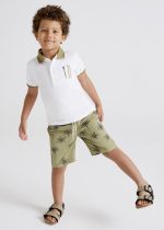 MAYORAL Kraťasy s palmami Printed shorts 3263 Printed shorts palms | Welcomebaby.sk