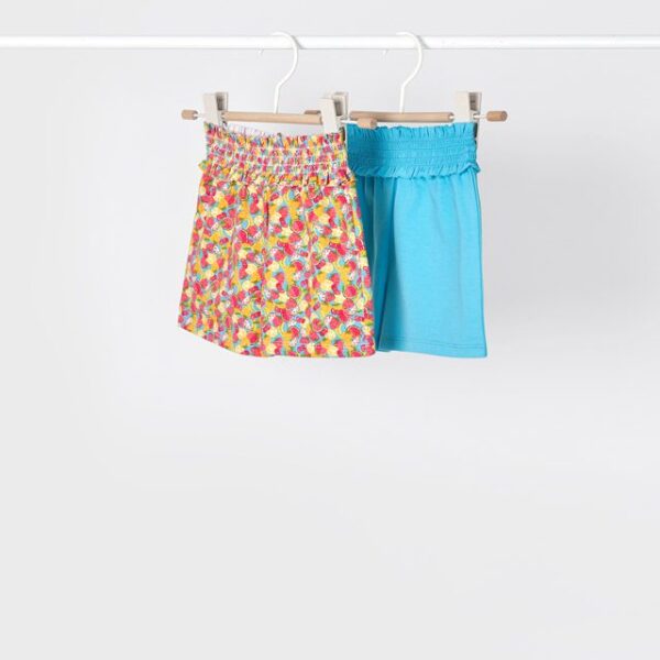 MAYORAL Kraťasy 2set tyrkysové Mayoral modré Shorts Set Turquoise 3280 | Welcomebaby.sk