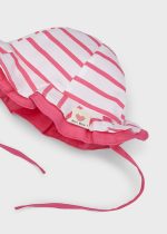 MAYORAL Letný klobúčik ružový pruhovaný Striped Cotton Hat 9488 | Welcomebaby.sk