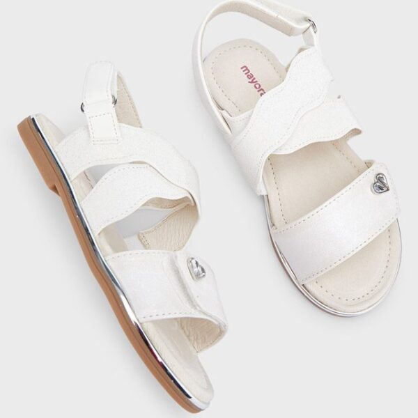 MAYORAL Sandále biele Sandals white 45361 | Welcomebaby.sk