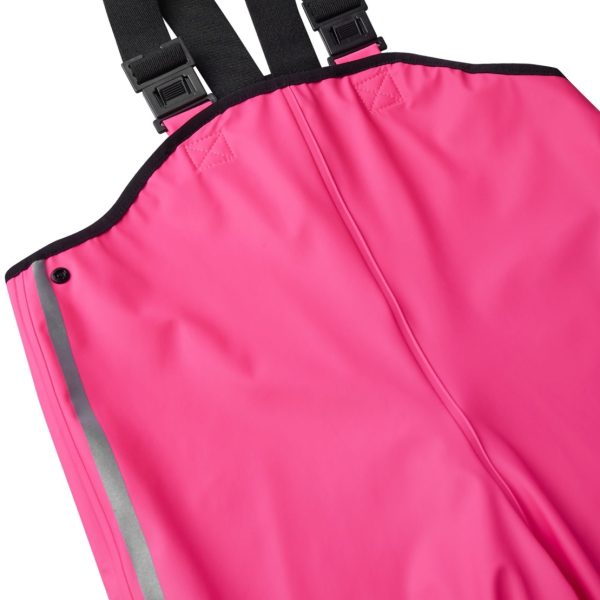 REIMA Nepremokavé nohavice na traky ružové Waterproof Trousers candy pink | Welcomebaby.sk