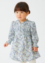 ABEL & LULA Kvetované šaty modré Flower Dress Baby 5509 | Welcomebaby.sk