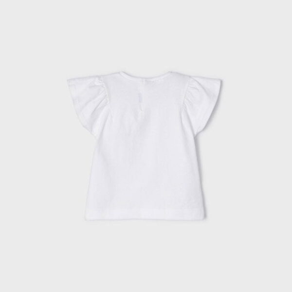 MAYORAL Tričko postavička ružová kreslená Short Sleeves Tshirt 1023 | Welcomebaby.sk