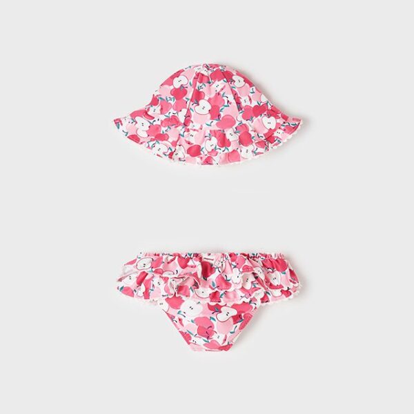 MAYORAL Plavkové nohavičky a klobúčik ružový Swimsuit and hat pink 1685 | Welcomebaby.sk