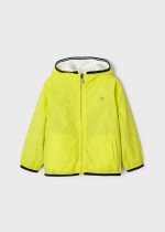 MAYORAL Prechodná obojstranná bunda žltá Reversible Anorak yellow 3417 | Welcomebaby.sk