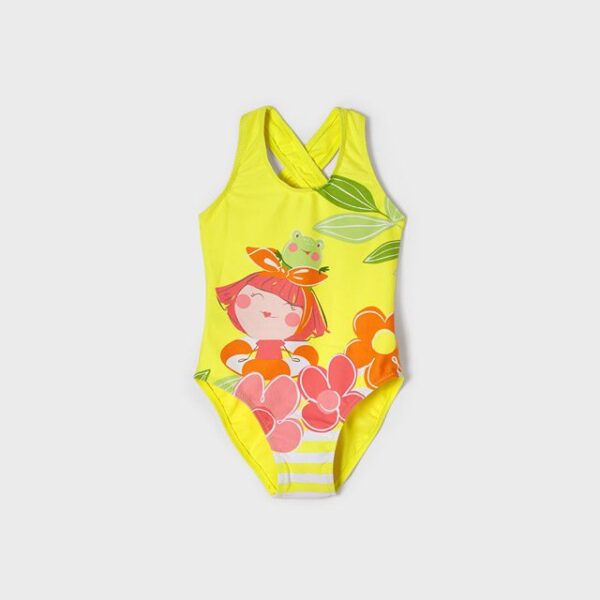 MAYORAL Plavky žlté s postavičkou Swimsuit yellow 3770 | Welcomebaby.sk