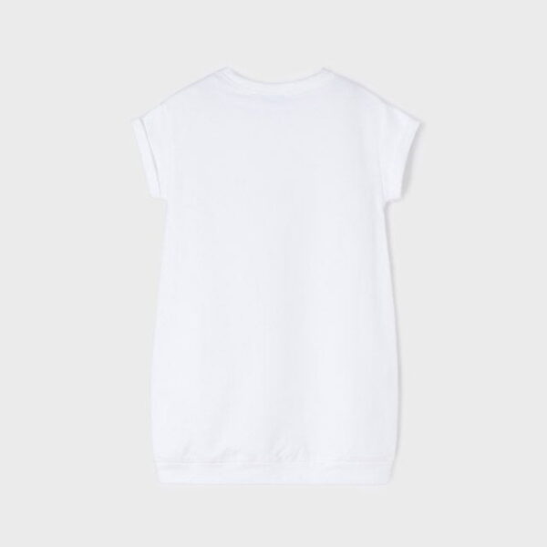 MAYORAL Šaty s mačkami biele Dress with cats white 3492 | Welcomebaby.sk
