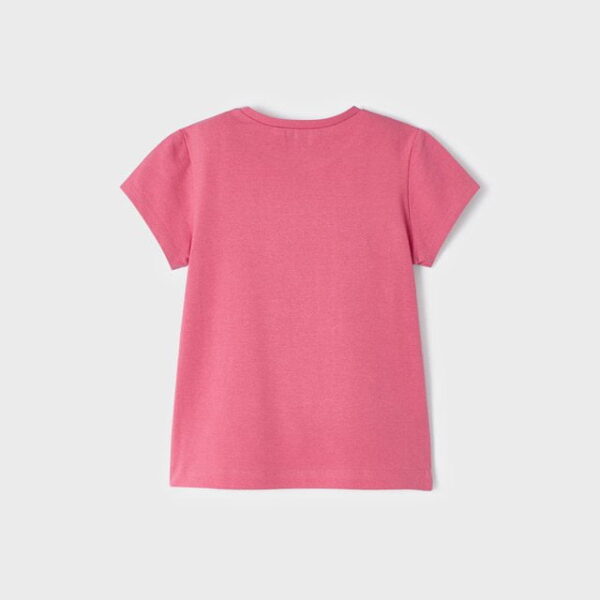MAYORAL Tričko s kvetom ružové Tshirt flower peony 174 | Welcomebaby.sk