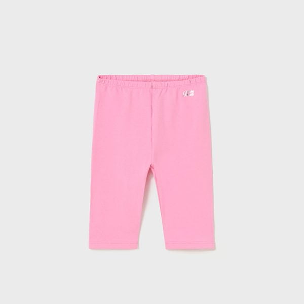 MAYORAL Krátke dievčenské legíny ružové Short leggings pink 706 | Welcomebaby.sk